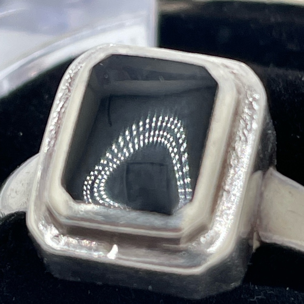 Sterling & Onyx Ring